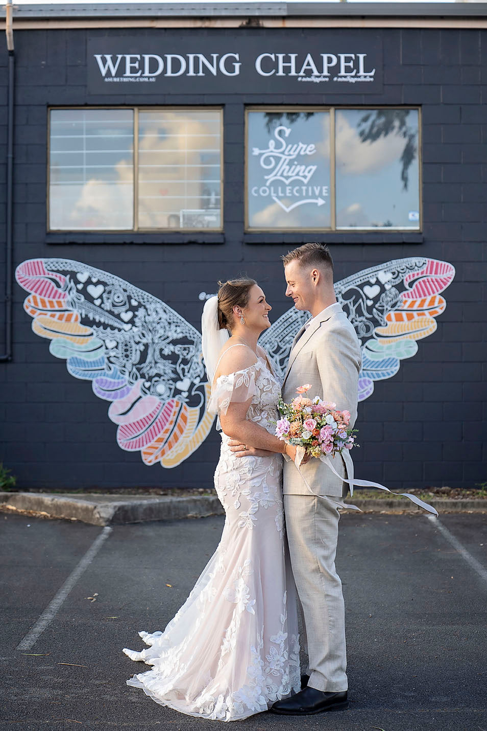 Bouquet hire - Pastel perfections