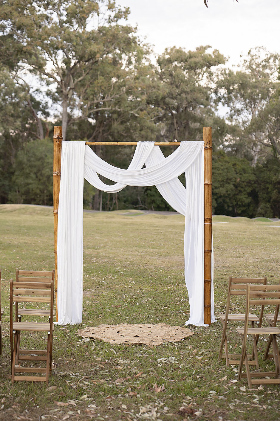 Ceremony styling - North Stradbroke Island
