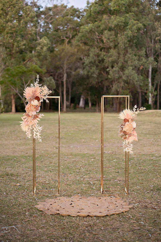 Ceremony styling - Flower stands
