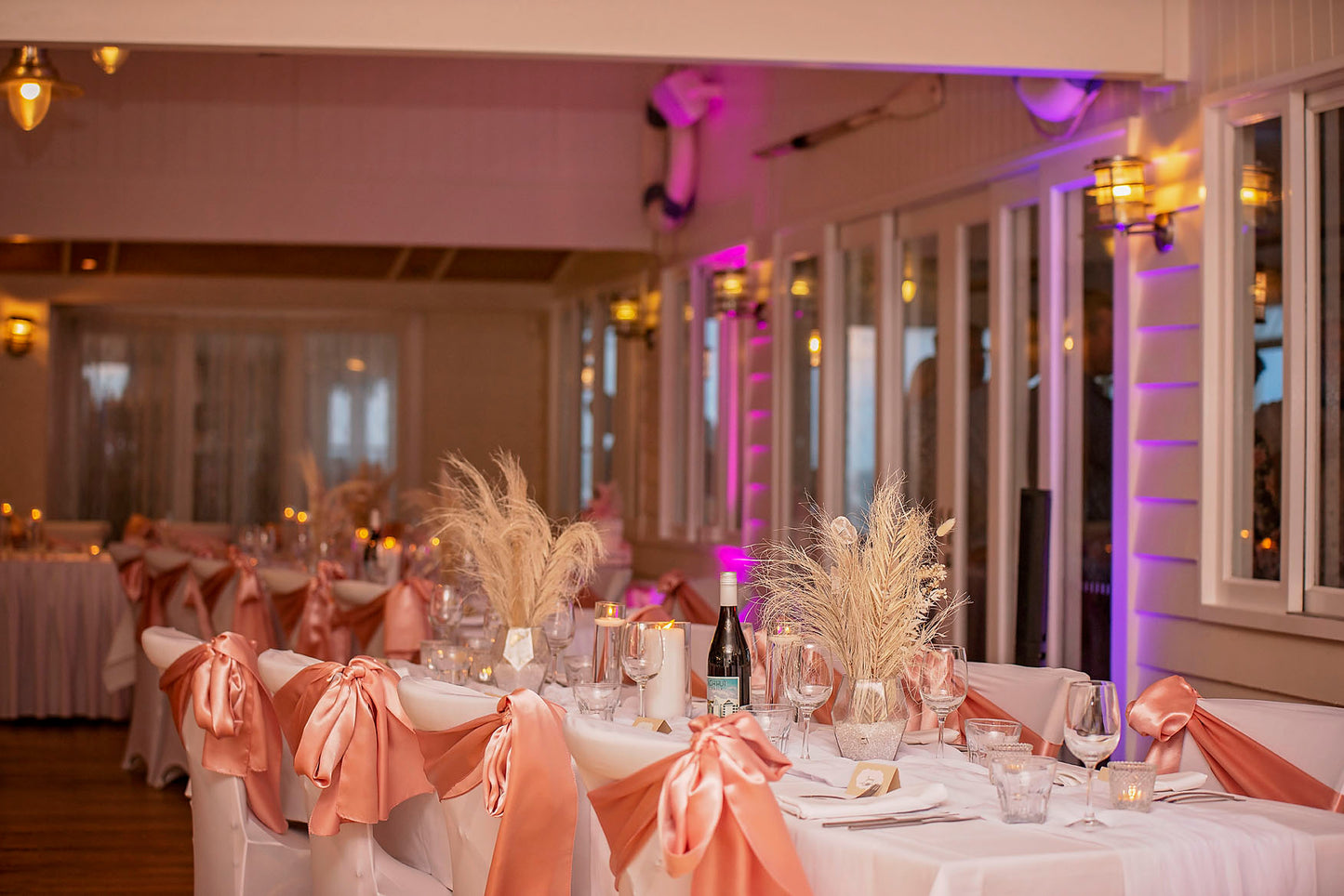 Reception styling - Dried flowers