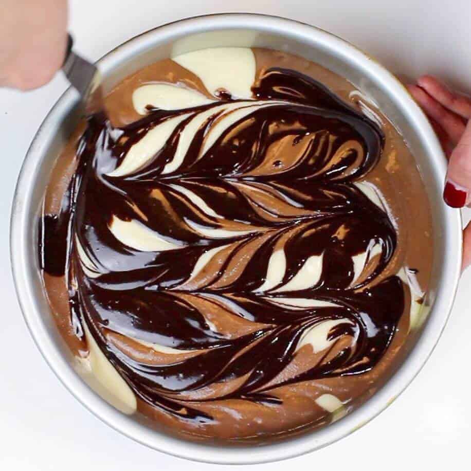 Cake flavour - Marbled Mud