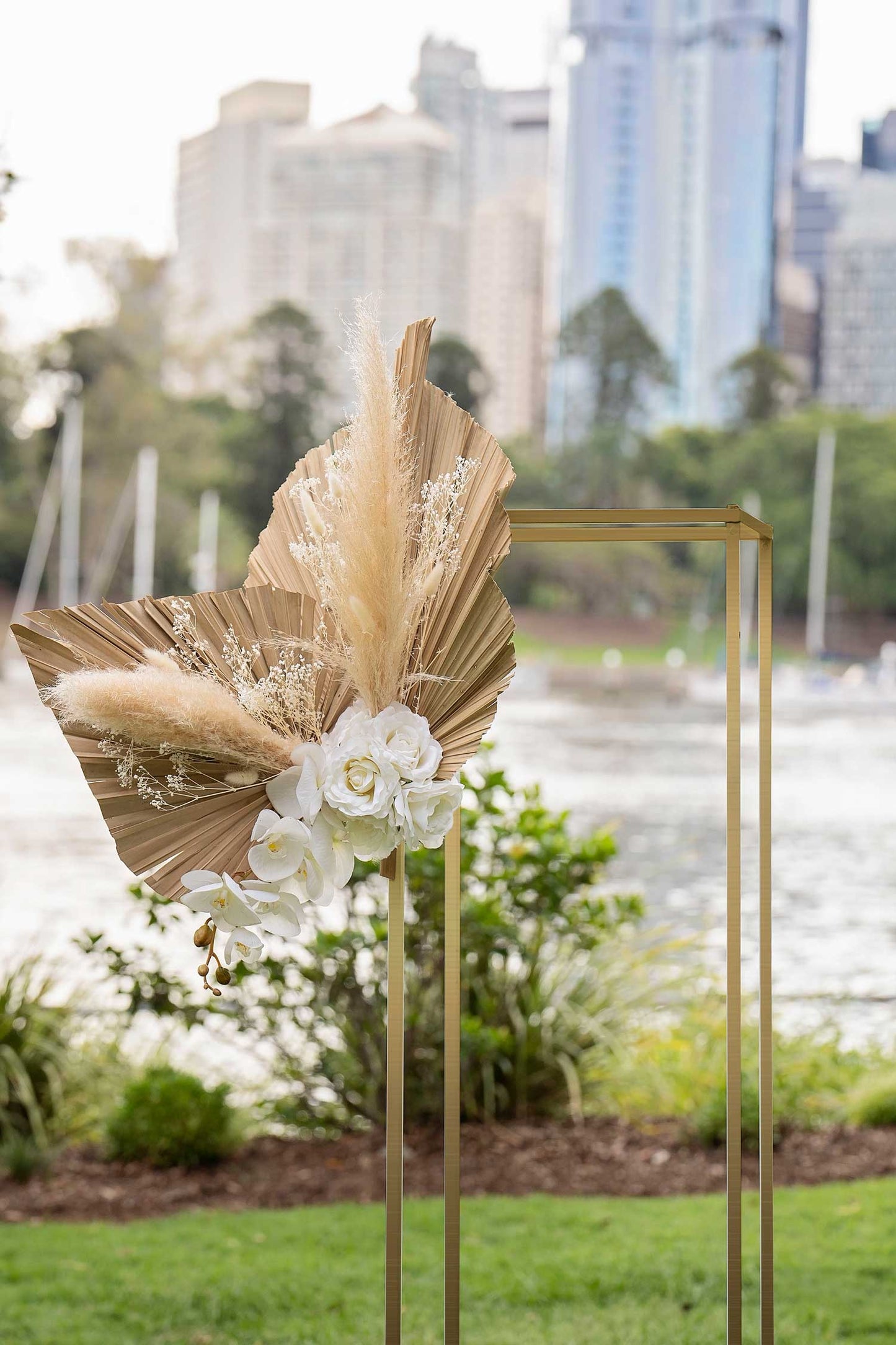 Ceremony styling - Flower stands