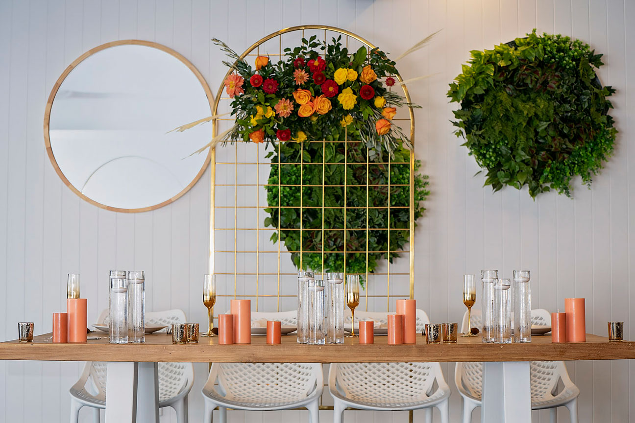 Reception styling - Simplicity
