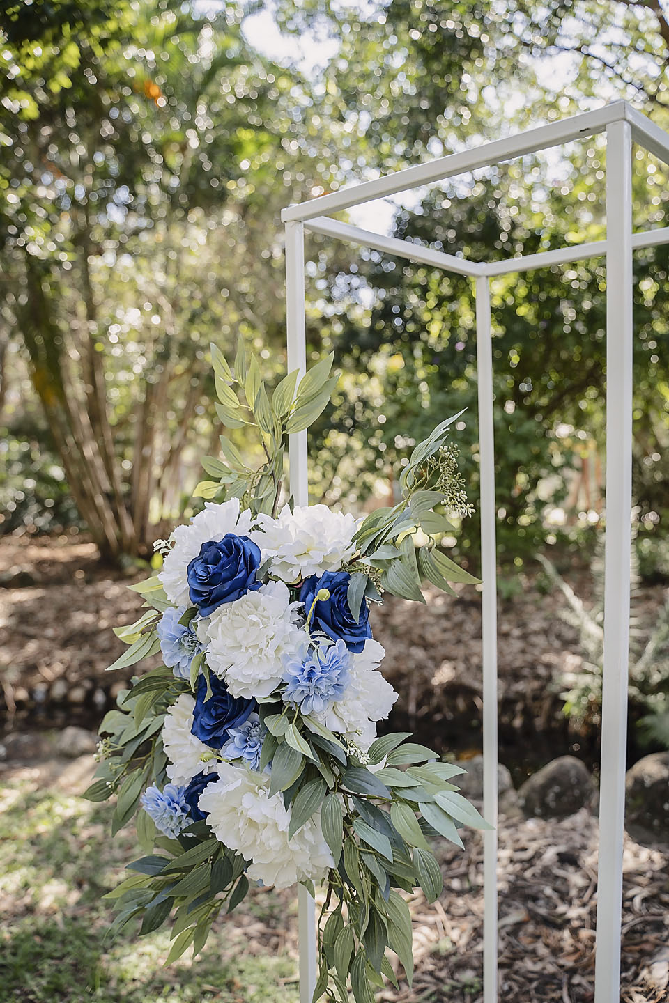Ceremony styling - Flower stands